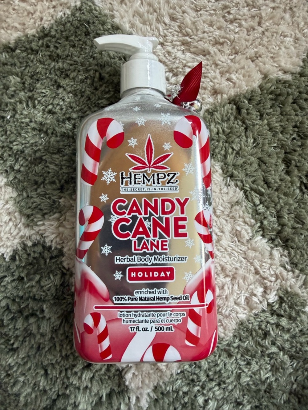 Hempz Candy Cane Lane Herbal Body Moisturizer